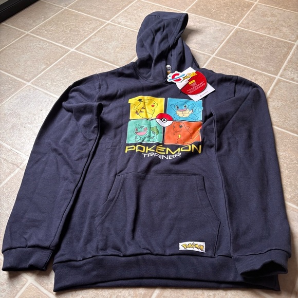 Trainer Navy Hoodie - Picture 1 of 4